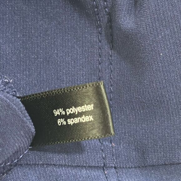 The Limited | Navy Blue Women’s Stretch Polyester Pleated Sleeveless Blouse XS - Picture 13 of 13